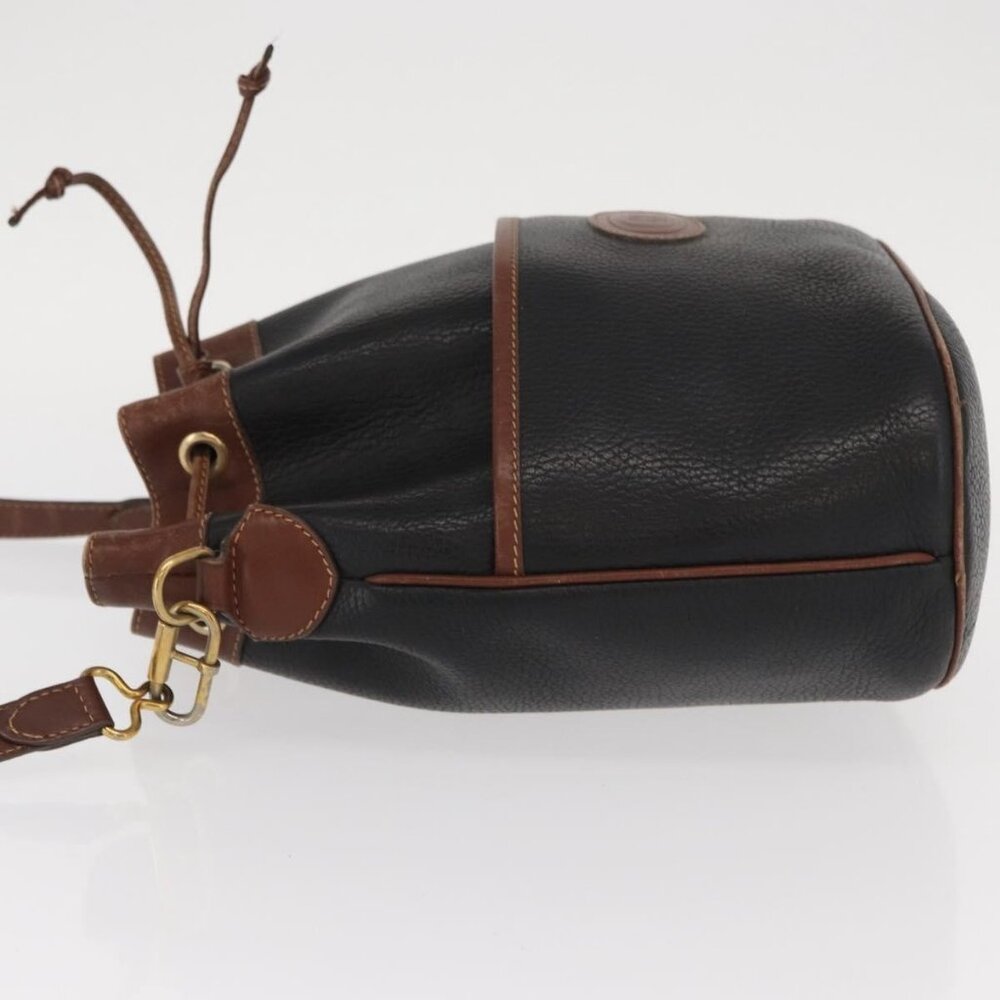 Authentic GUCCI Shoulder Bag Leather Black Gold 001 904 0791 - Picture 12 of 16